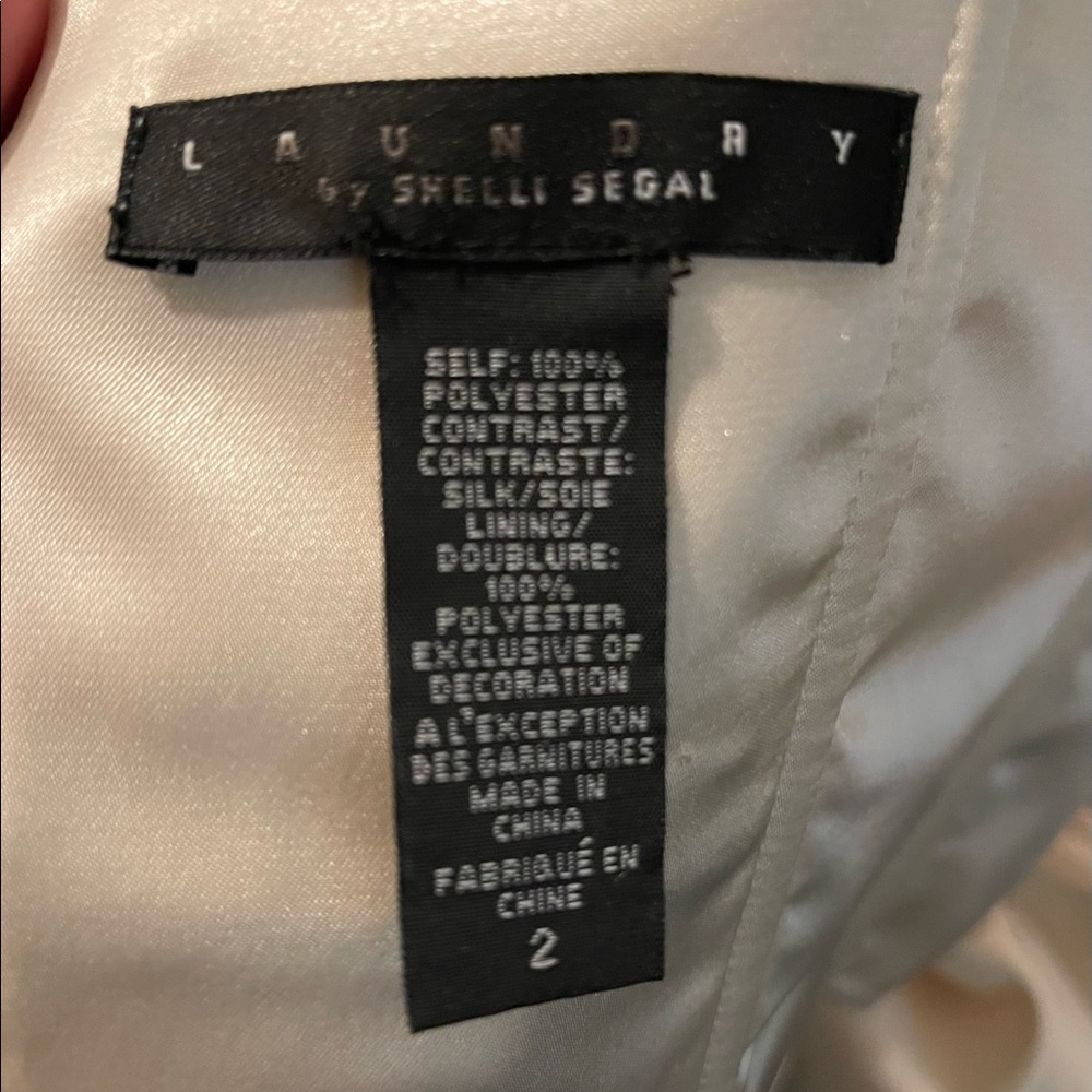 Laundry by Shelli Segal Strapless Dress-Size 2 - Picture 4 of 9